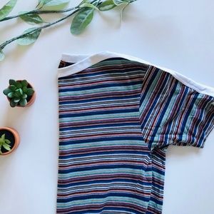 Vintage Yves Saint Laurent Unisex Striped Top